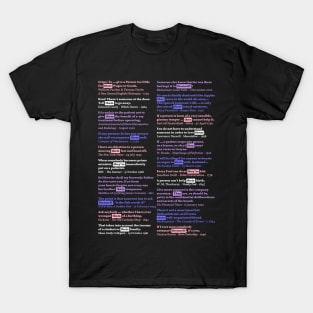 Genderfluid: Singular They through history T-Shirt